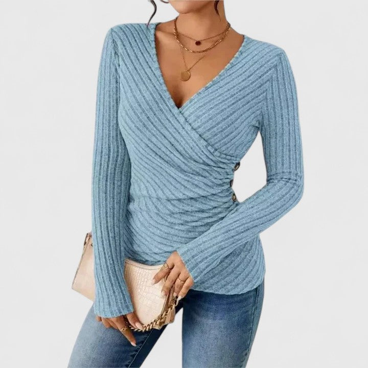 Carmella - Sophisticated Tucking Top