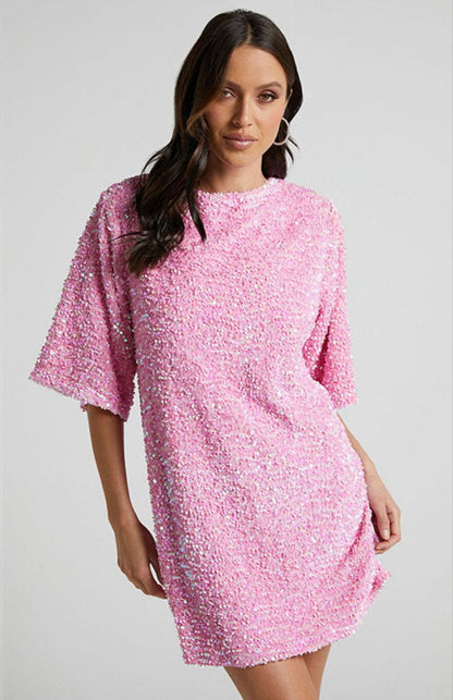 Serenah - Sequin Mini Dress