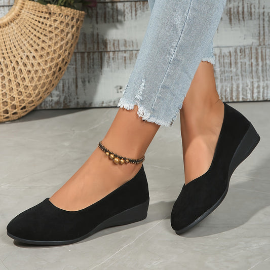 Elviera – Refined Wedge Ballerina Flats