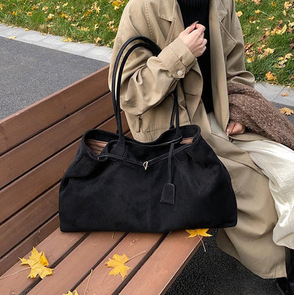 Celeste Vegan Suede XL Tote