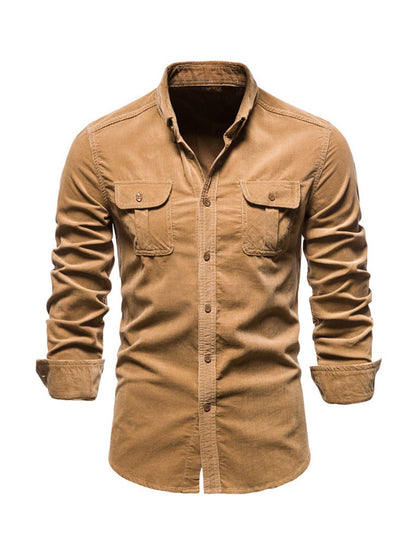 Harrison Shirt – Premium Corduroy Winter Overshirt