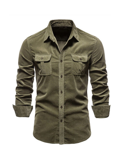 Harrison Shirt – Premium Corduroy Winter Overshirt
