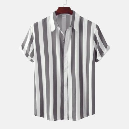 Belgrave Shirt – Premium Striped Summer Weave