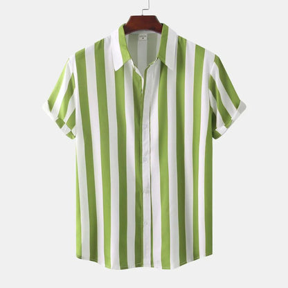 Belgrave Shirt – Premium Striped Summer Weave