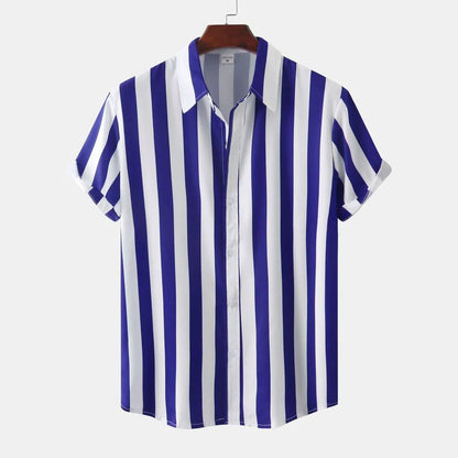 Belgrave Shirt – Premium Striped Summer Weave