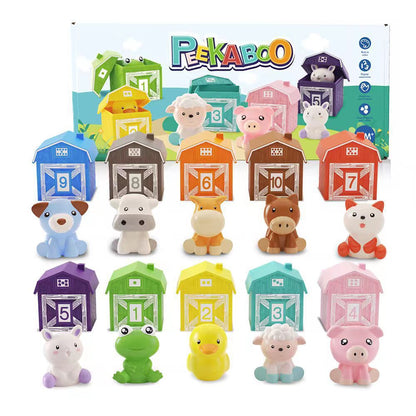KidFarm – Montessori Animal Learning Set