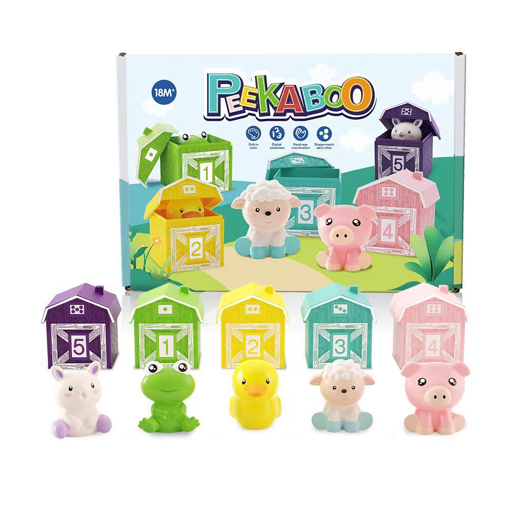 KidFarm – Montessori Animal Learning Set